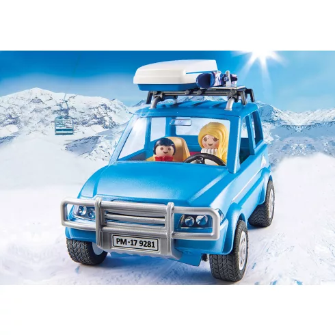 Playmobil 9281 Autó tetőboxszal
