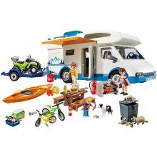 Playmobil 9318 Családi lakóautó quaddal