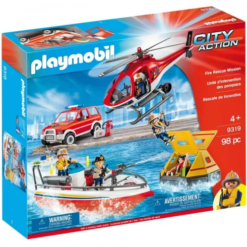 Playmobil 9319 Tűzoltók bevetésen