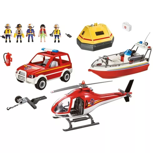 Playmobil 9319 Tűzoltók bevetésen