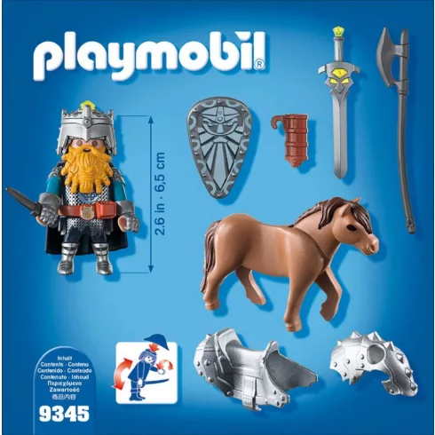 Playmobil 9345 Törpe és pónija