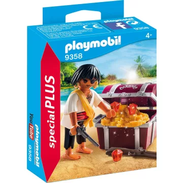 Playmobil 9358 Félszemű kalóz kincsesládával
