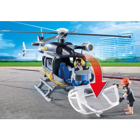 Playmobil 9363 Speciális egység helikoptere