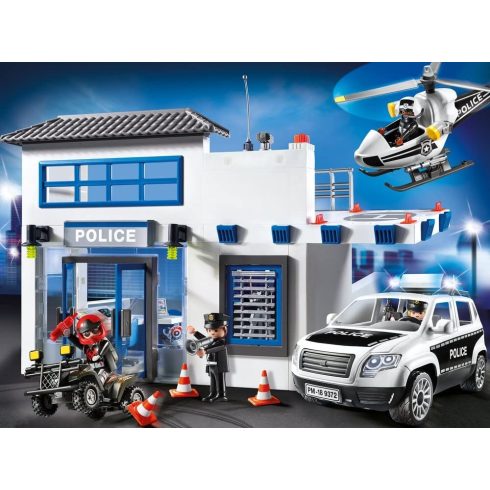 Playmobil 9372 Rendőrkapitányság (csomagolássérült)