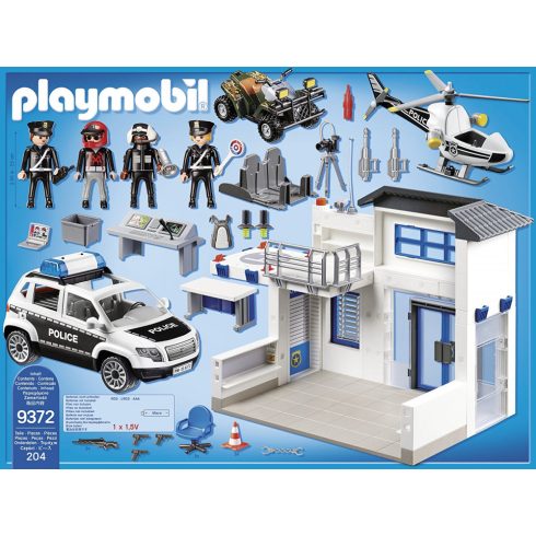 Playmobil 9372 Rendőrkapitányság (csomagolássérült)