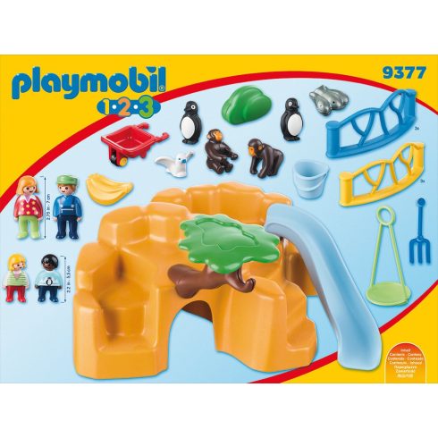 Playmobil 9377 1.2.3 Állatkert kicsiknek