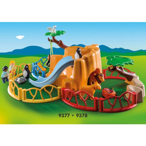 Playmobil 9377 1.2.3 Állatkert kicsiknek