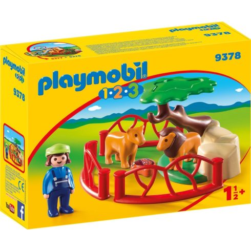 Playmobil 9378 1.2.3 Oroszlánkert kicsiknek