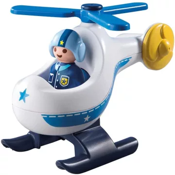 Playmobil 9383 1.2.3 Rendőrségi kishelikopter