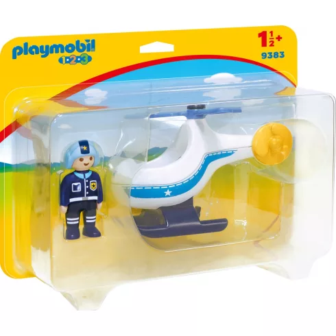 Playmobil 9383 1.2.3 Rendőrségi kishelikopter