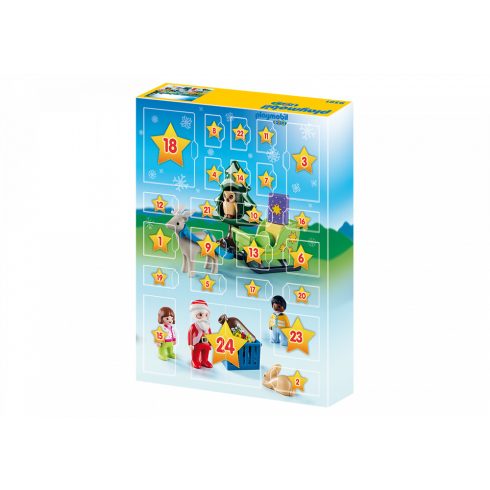 Playmobil 9391 Karácsony - 1.2.3 adventi kalendárium, naptár - Erdei karácsony