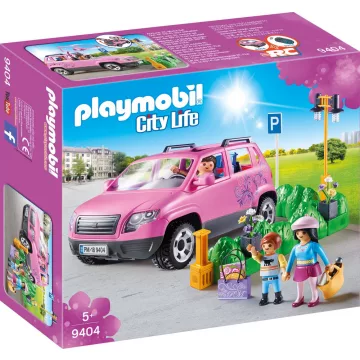 Playmobil 9404 Családi kocsi parkolóhellyel