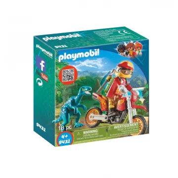 Playmobil 9431 Motocross raptorral