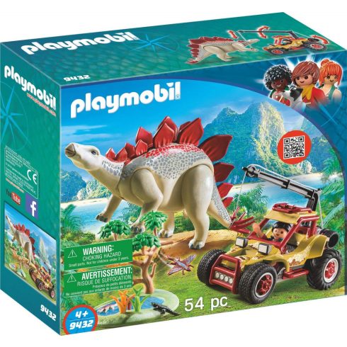Playmobil 9432 Kutatók Stegosaurussal