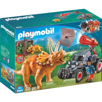 Playmobil 9434 Terepjáró hálóvetővel
