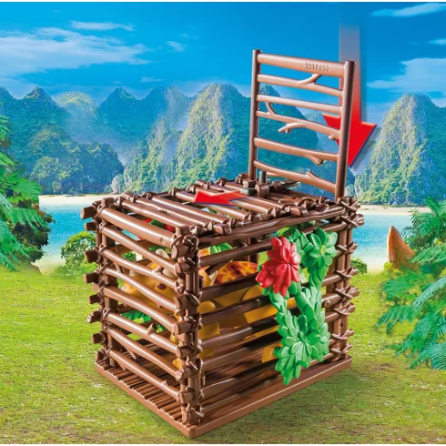 Playmobil 9434 Terepjáró hálóvetővel