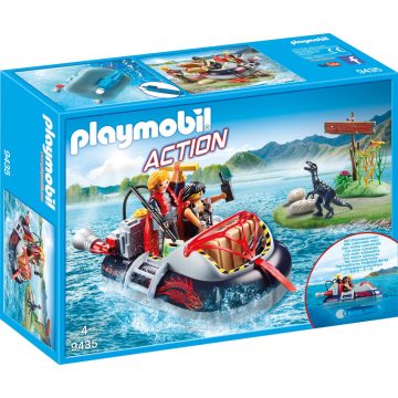 Playmobil 9435 Légpárnás csónak víz alatti motorral