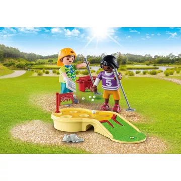 Playmobil 9439 Minigolfozó gyerekek