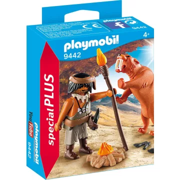 Playmobil 9442 Ősember kardfogú tigrissel