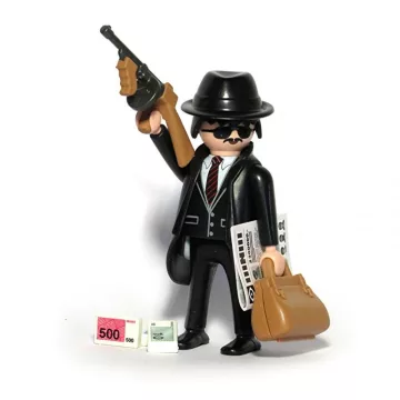   Playmobil 9443 Gengszter zsákbamacska figura 14. sorozat (fiúknak)