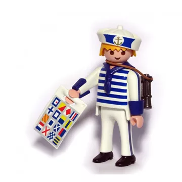   Playmobil 9443 Matróz zsákbamacska figura 14. sorozat (fiúknak)