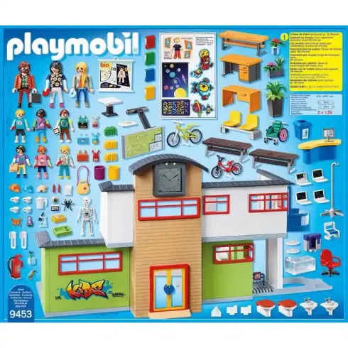 Playmobil 9453 Berendezett iskola