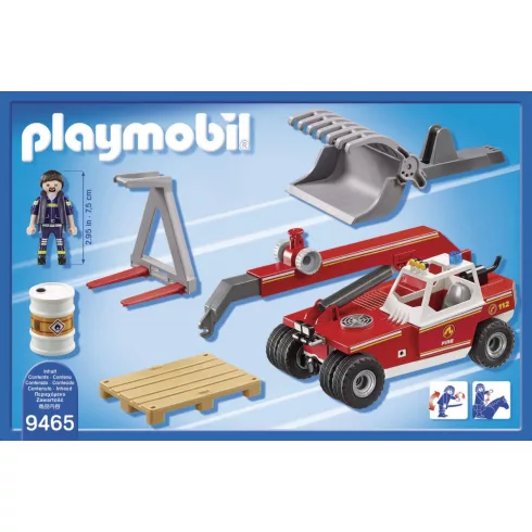 Playmobil 9465 Tűzoltósági daruskocsi