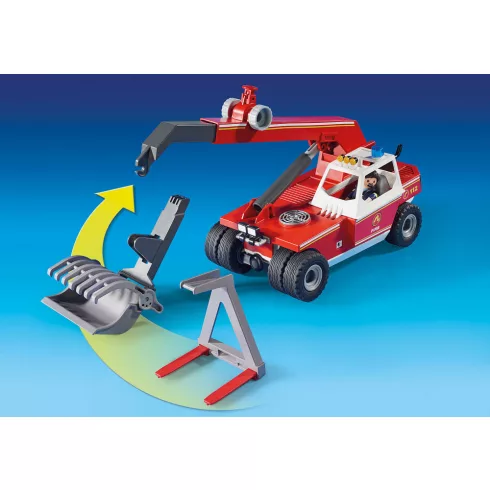 Playmobil 9465 Tűzoltósági daruskocsi
