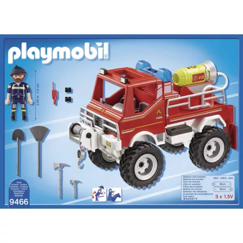 Playmobil 9466 Tűzoltóautó fecskendővel