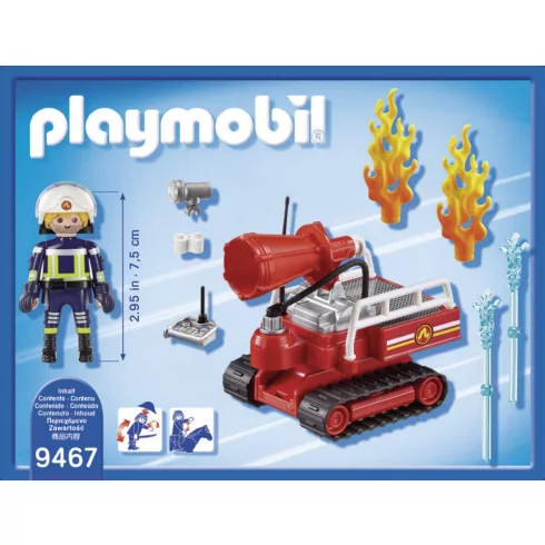 Playmobil 9467 Tűzoltó robot