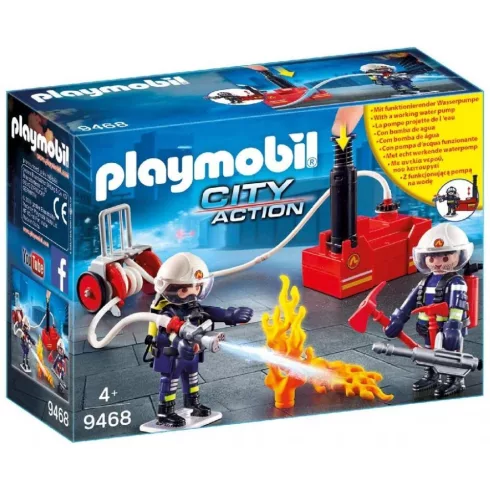 Playmobil 9468 Tűzoltók szivattyúval