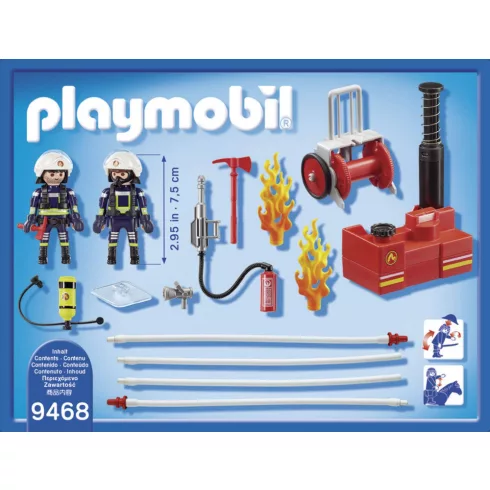 Playmobil 9468 Tűzoltók szivattyúval