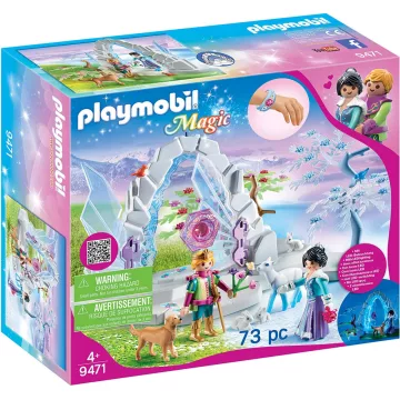 Playmobil 9471 Kristálykapu a téli világba
