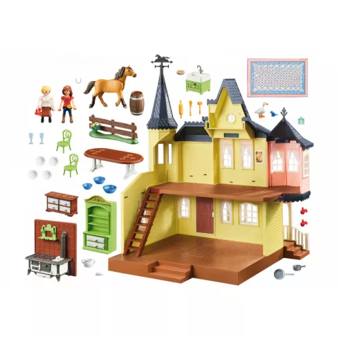 Playmobil 9475 Spirit - Lucky boldog otthona