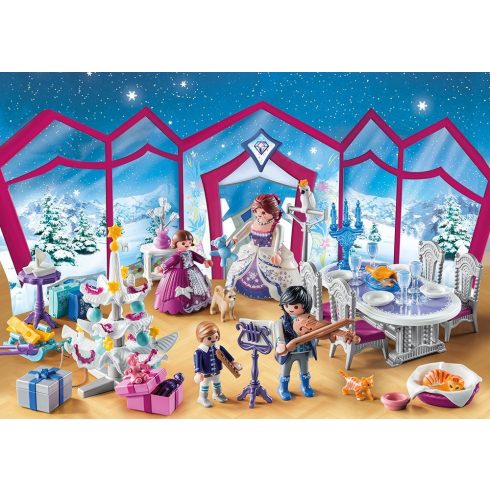 Playmobil 9485 Karácsony - Adventi kalendárium, naptár - Karácsonyi bál a palotában