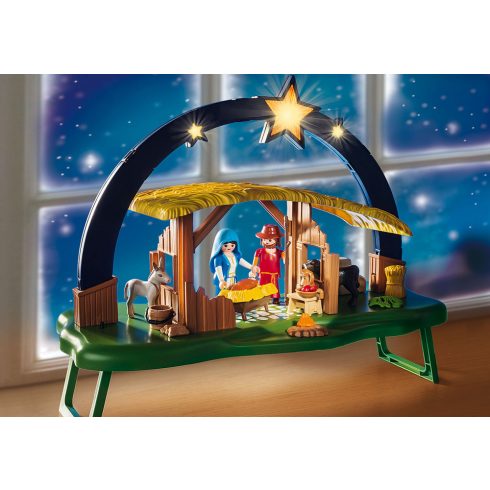 Playmobil 9494 Karácsony - Betlehemi világító jászol