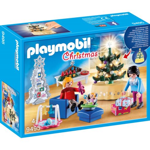 Playmobil 9495 Karácsony - Karácsonyi nappali