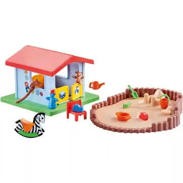 Playmobil 9814 Játszóház homokozóval