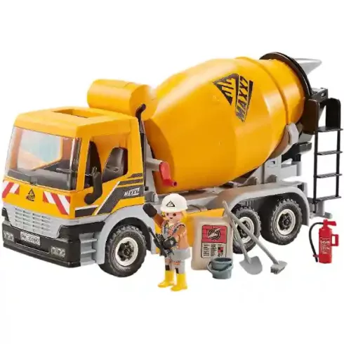 Playmobil 9887 Betonkeverő mixer teherautó
