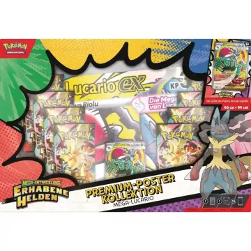 Pokémon Mega-Lucario-ex gyűjtőkártya kollekció