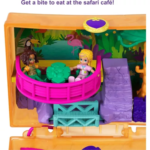 Polly Pocket dzsungel szafari játékkészlet