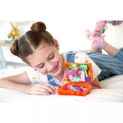 Polly Pocket dzsungel szafari játékkészlet