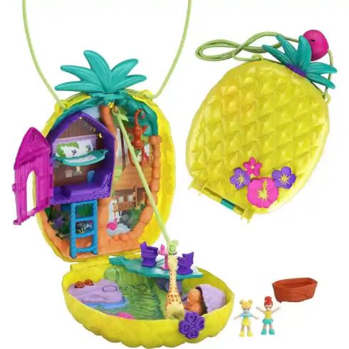 Polly Pocket ananászos szafari kaland játékkészlet