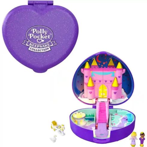 Polly Pocket világító hercegnő kastély játékkészlet