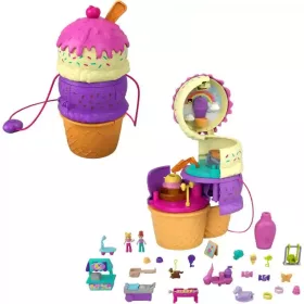   Polly Pocket fagyis játszótéri kalandok játékkészlet (csomagolássérült)
