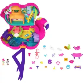 Polly Pocket party flamingó játékkészlet