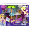 Polly Pocket flamingó autómosó játékkészlet