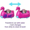 Polly Pocket flamingó autómosó játékkészlet