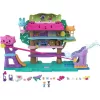 Polly Pocket emeletes kaland faház játékkészlet