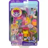 Polly Pocket lámás kemping játékkészlet
